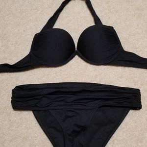 Victoria's Secret Pushup black bikini size small